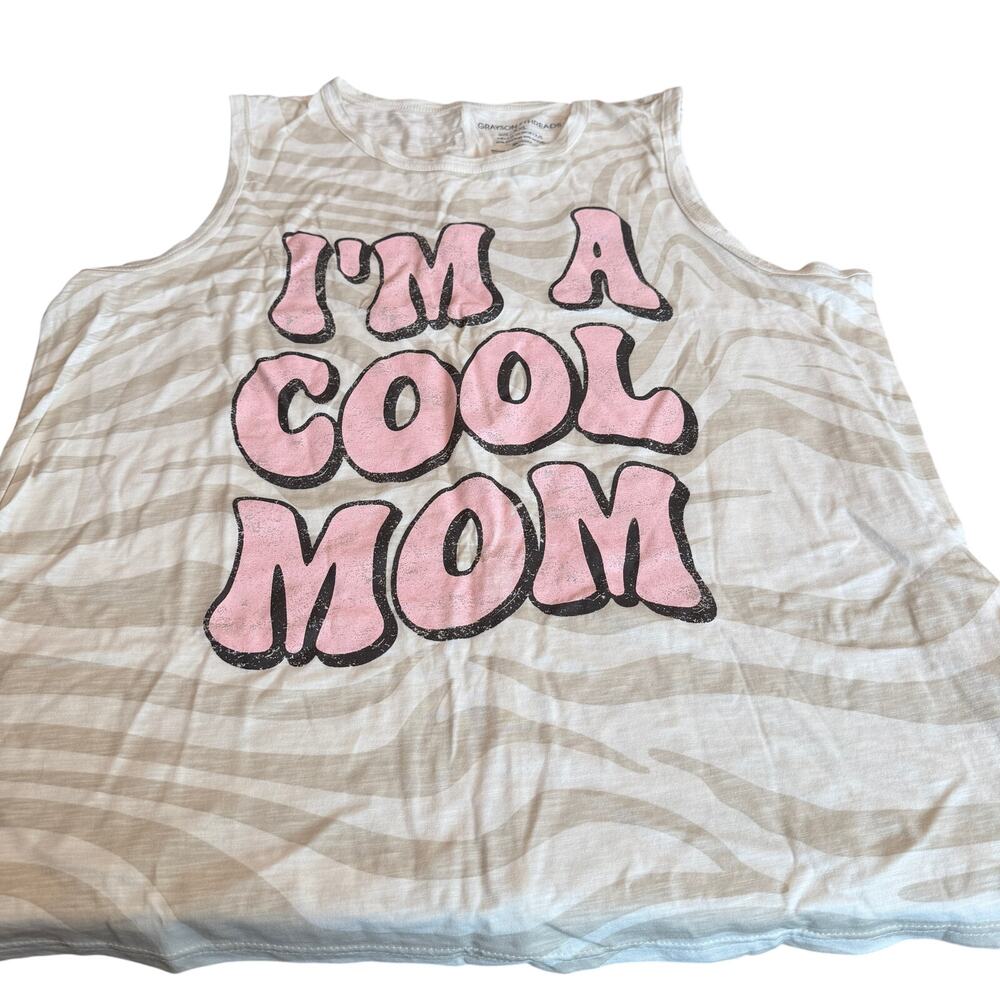 Grayson Threads Women's I'm a Cool Mom Graphic Modal Tank Top - Size XXL - NWT